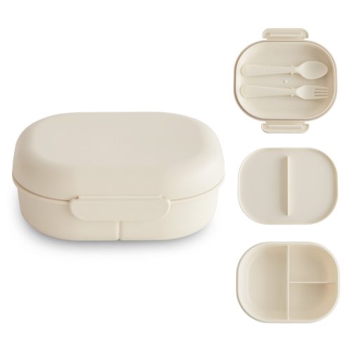 Mushie Lunchbox ivory pana