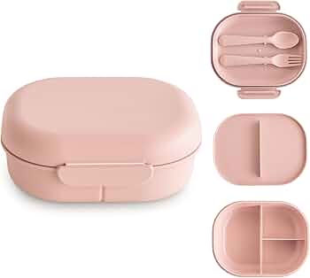 Mushie Lunchbox roze