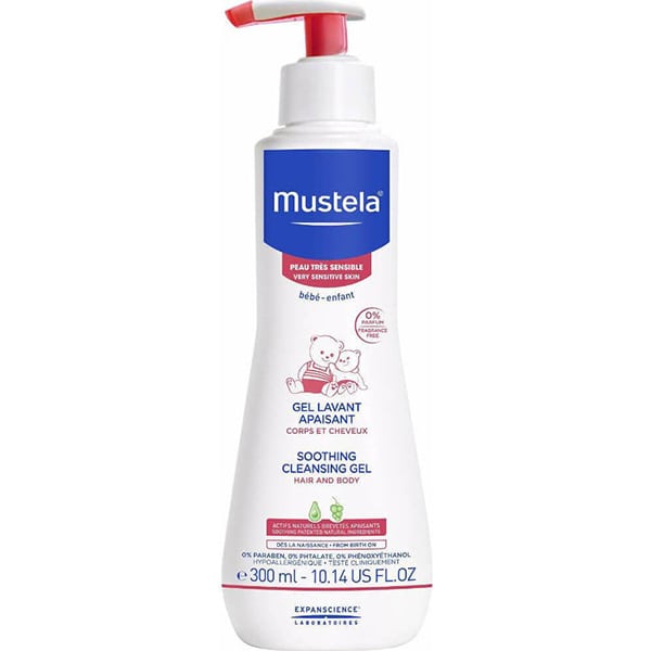 MUSTELA GEL LAVANT APAISANT 300  ML