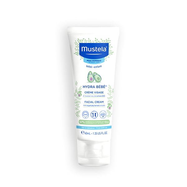 MUSTELA HYDRA BEBE CREME VISAGE BIO 40ML