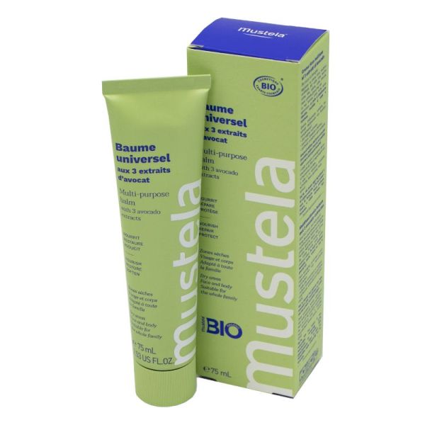 MUSTELA BIO ORGANIC BAUME UNIVERSAL  75 ML