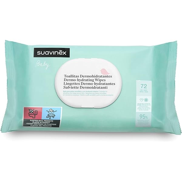 SUAVINEX WATER WIPES  60 PCS