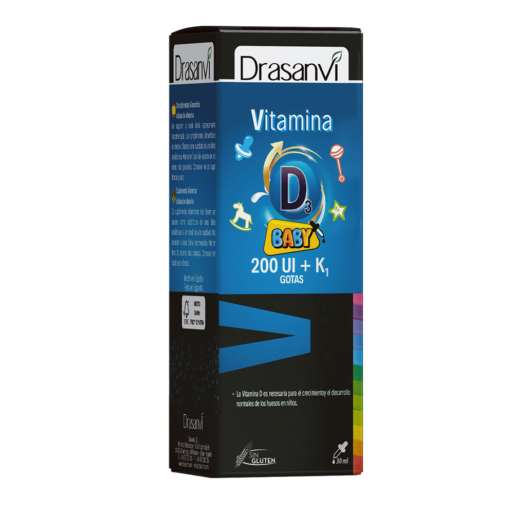Drasanvi Baby D3+K1 200 UI 15 ML