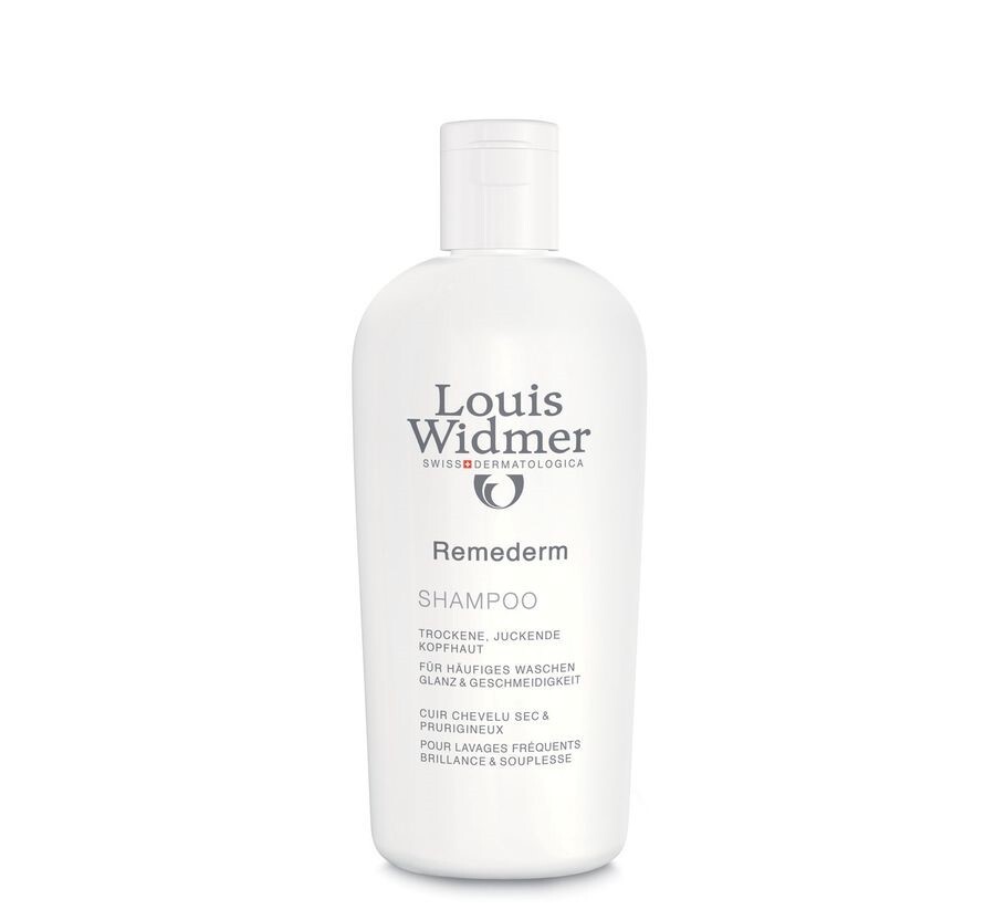 LOUIS WIDMER REMEDERM SHAMPOO DRY SKIN 150 ML – shampo për kokë të thatë dhe me kruarje