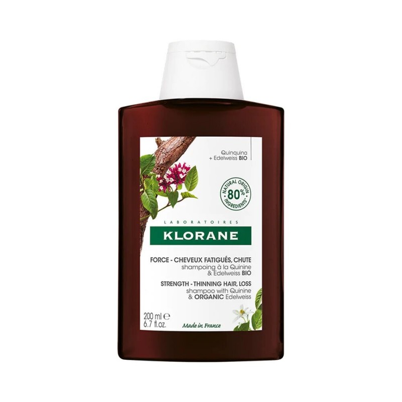 KLORANE SHAMPOOING ANTICHUTE QUININE  200 ML