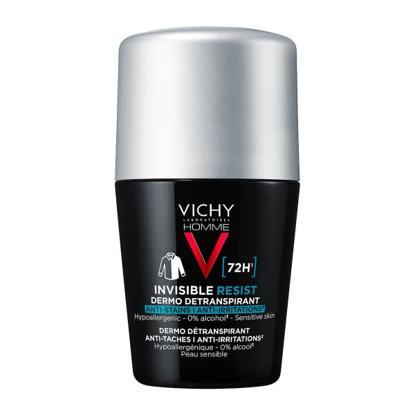 VICHY HOMME DEODORANT INVISIBLE RESIST 72H MAN 50ML
