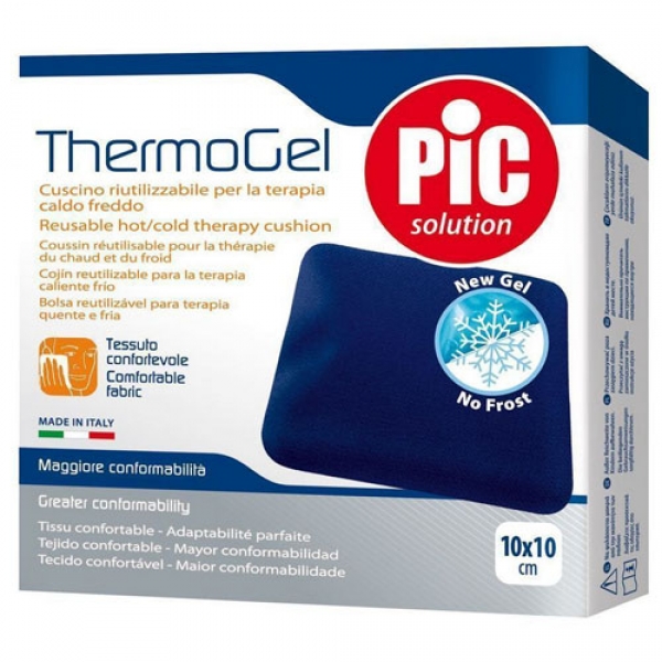 PIC SOLUTION THERMOGEL 10x10 cm – kompresa xhel për terapi të nxehtë/ftohtë