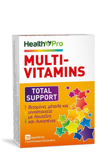 Health Pro Multiv-Vitamins Total Support 30 bustina