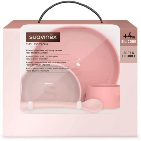 SUAVINEX FEEDING SET INTENSE/ SOFT COLOR