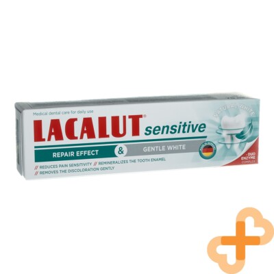 lacalut sensitive gentle white 75 ml