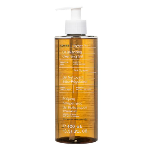 KORRES OLYM TEA CLEANSER GEL PORE REIFINER 400ML
