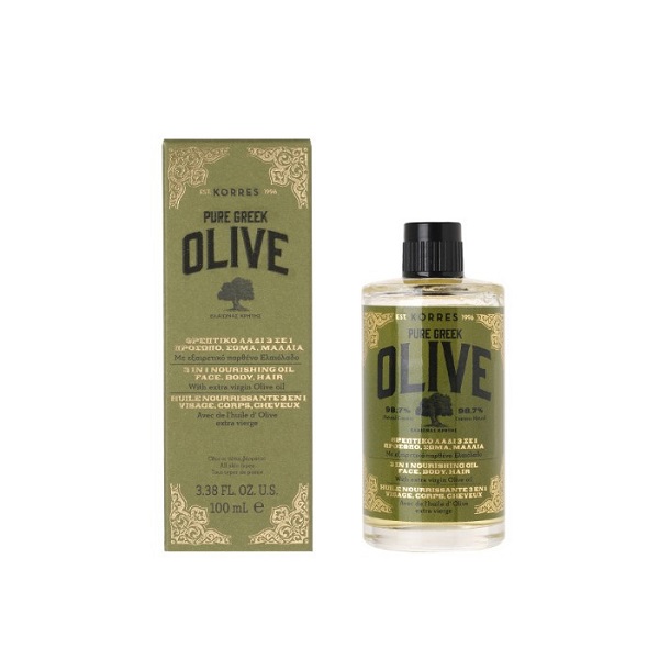 Korres Pure Greek Olive Nourishing Oil 3 in 1 100 ml
