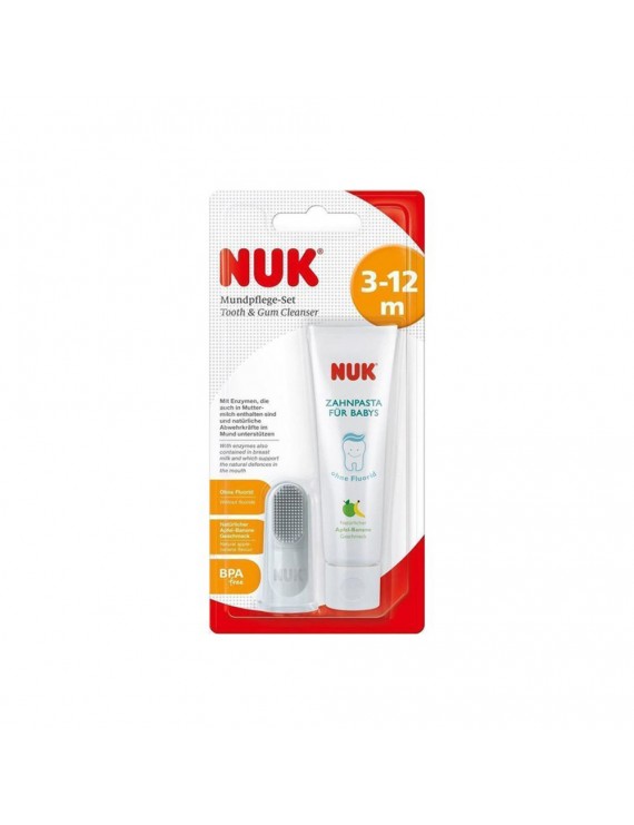 NUK tooth and gum cleanser