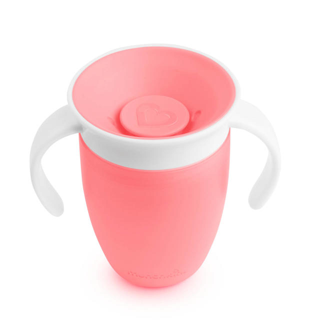 Munchkin trainer cup 207ml pink