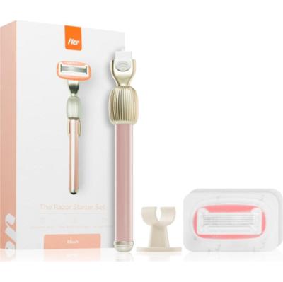 FLER Blush Razor Starter set