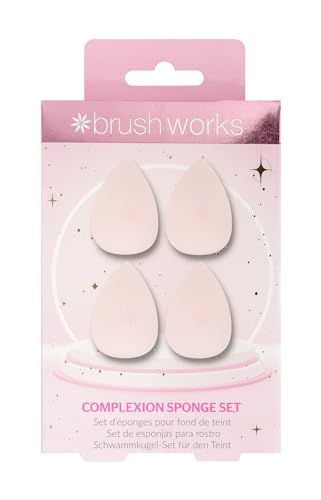 Brushworks Complexion Sponge Set 4 Pack 