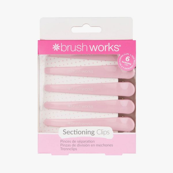 Brushworks Sectioning Clips 6 Pack