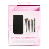 Brushworks Mini Travel Face & Eye Brush Set