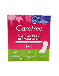 Carefree Cotton Feel Normal Aloe 56
