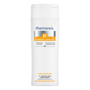 PHARMACERIS PSORIASIS PURI-ICHTILIUM Normalizing Cleasing Gel for Body and Scalp