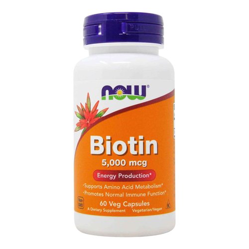 NOW VITAMIN  BIOTIN 5000MCG