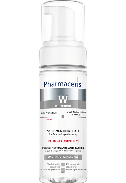 PHARMACERIS PURE-LUMINIUM  (DEPIGMENTING FOAM for face and eye)