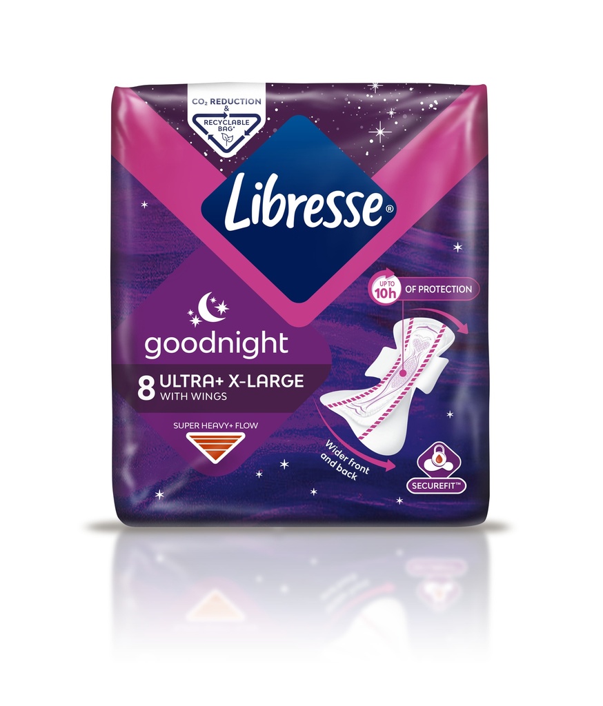 Libresse ultra x-large goodnight x8