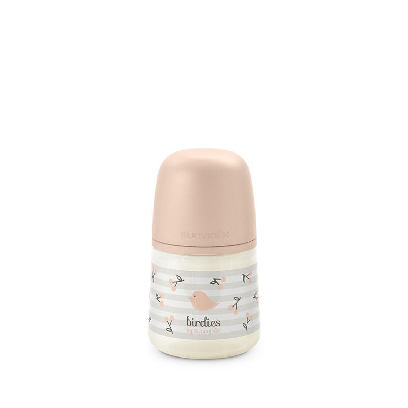 SUAVINEX biberon birdies +0m silicone
