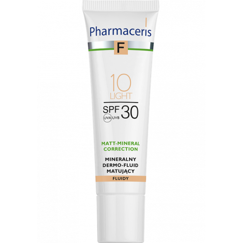 PHARMACERIS MINERAL MATTIFYING FLUID 20 NATURAL DERMO-FOUNDATION