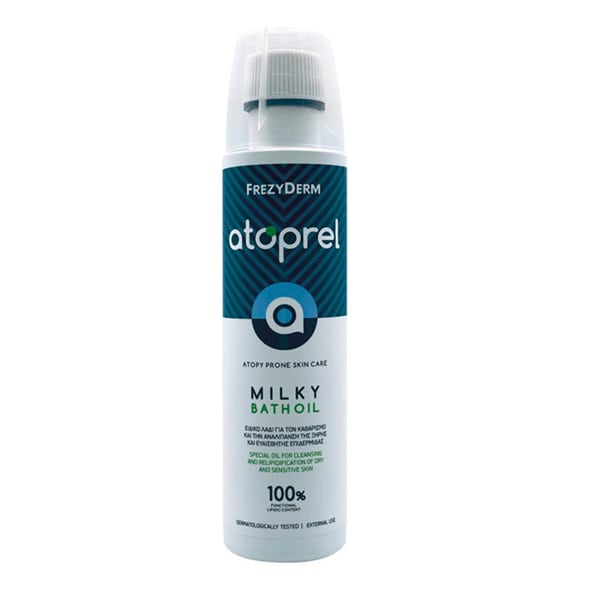 Frezyderm atoprel milky bath oil 250ml