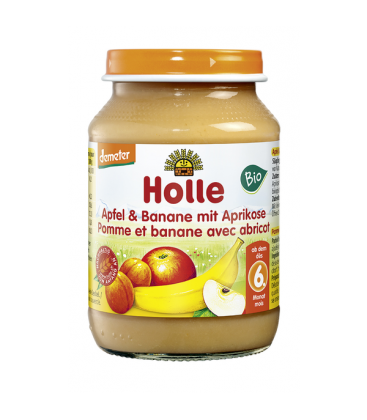 Holle Bio apple/banana 190g