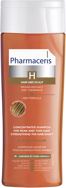 PHARMACERIS H-Keratineum CONCENTRATED STRENGTHENING SHAMPOO FOR WEAK HAIR