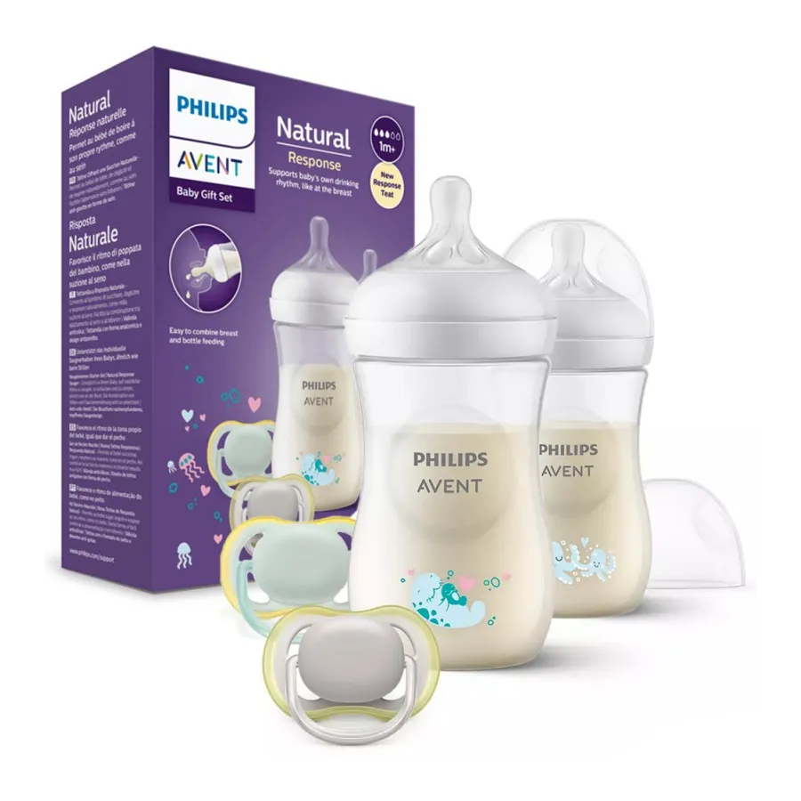 Philips Avent baby gift set natural response 3-6m