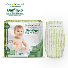 Bamboo Snug Fit Diapers nr 5