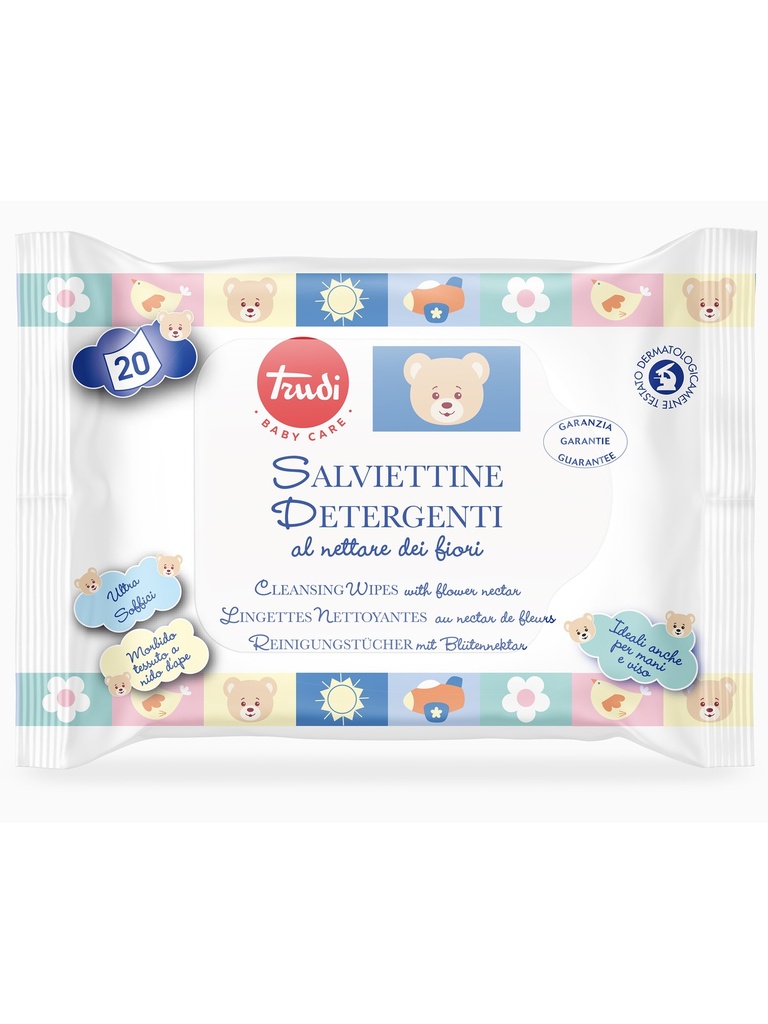 TRUDI Salviettine detergenti x20 pcs