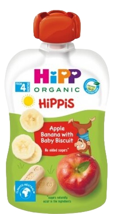 HiPP MOLLE ,BANANE,BISKOTE 100GR