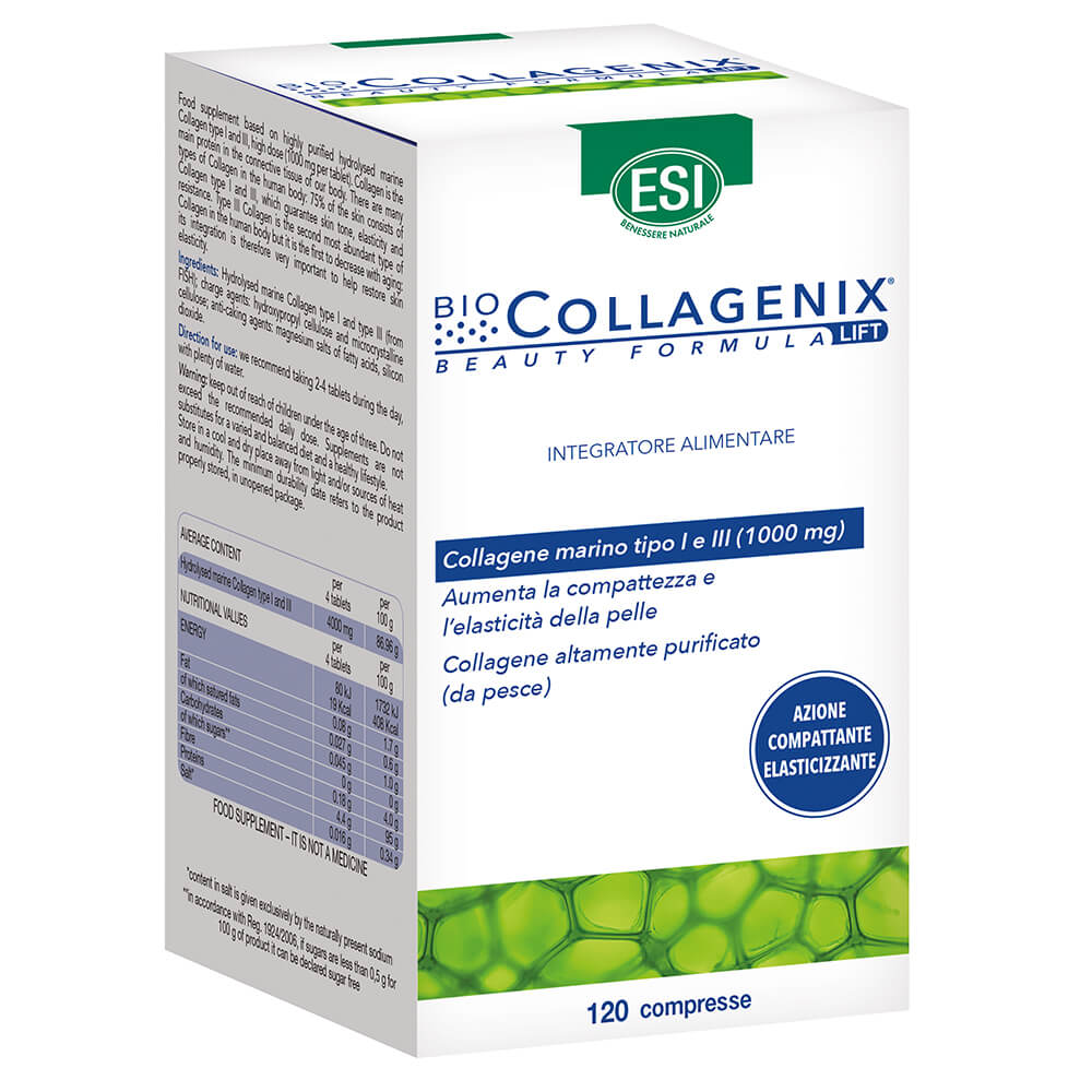 ESI BIO COLLAGENIX 120 TABLETS