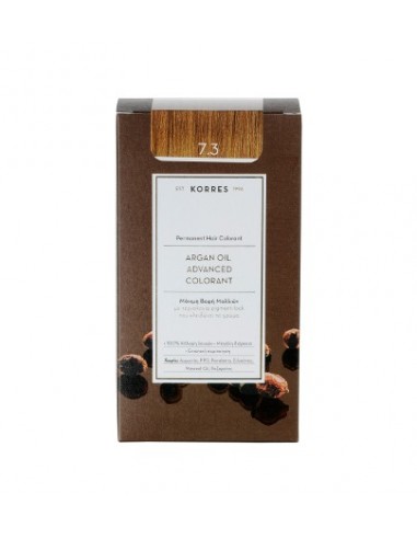 KORRES ARGAN COLOR SUST GOLD/HONEY BLONDE
