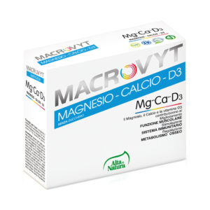 Alta Natura Macrovyt Magnesio Calcio D3 x18 bustine