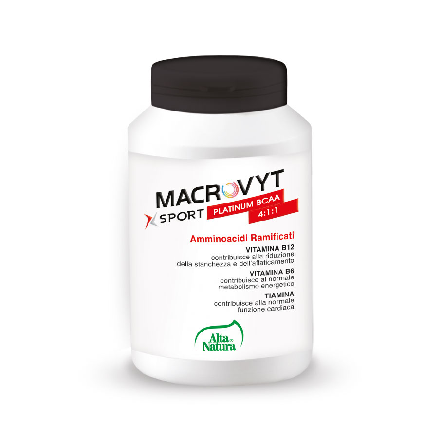 Alta Natura Macrovyt Sport Platinum Bcaa 100cpr