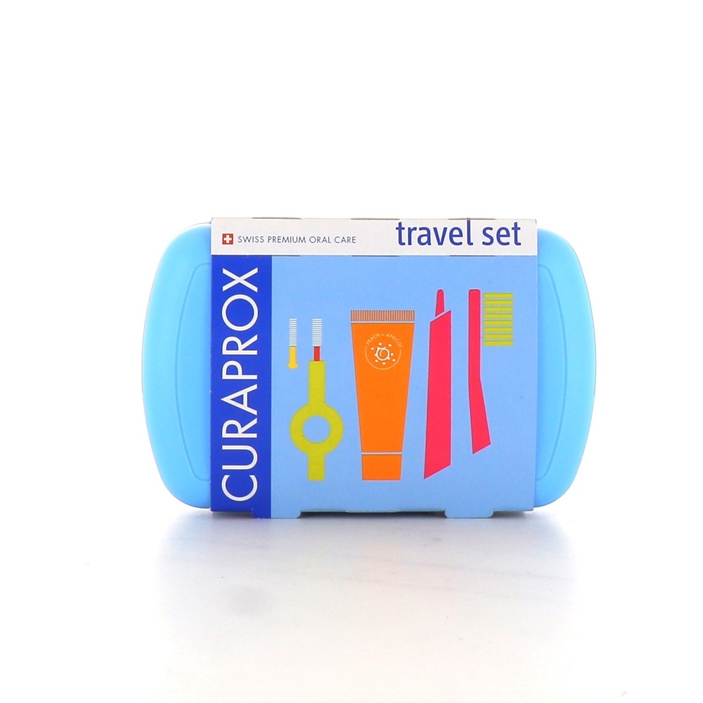 Curaprox Travel set blue