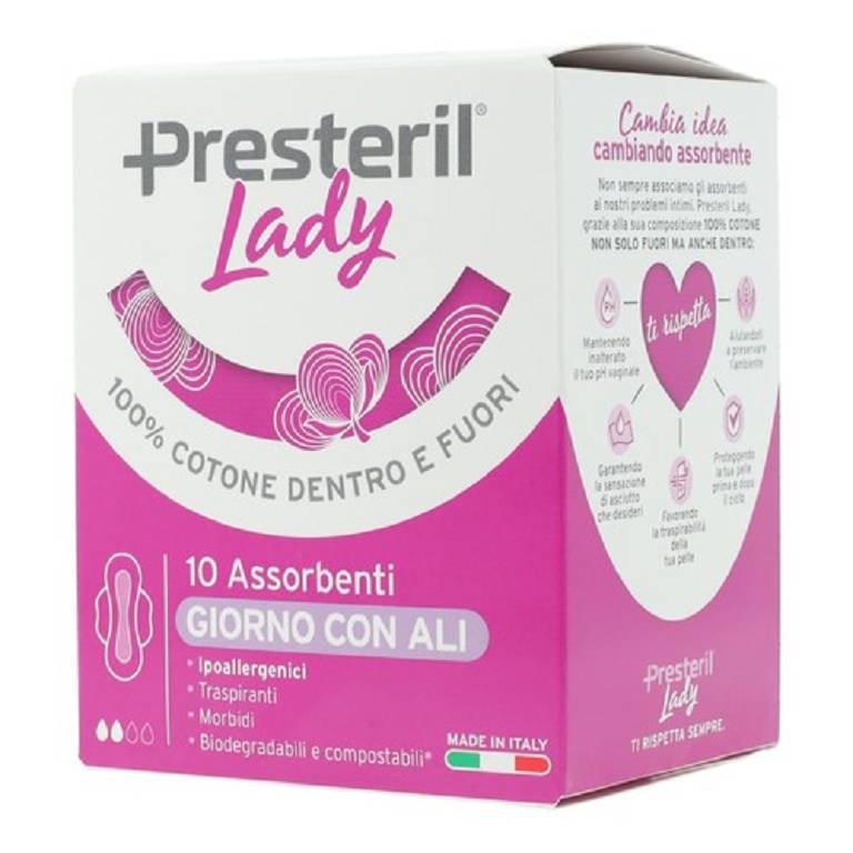 Presteril Lady giorno con ali 