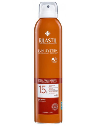 RILASTIL Sun System Spray Transparent spf 15+