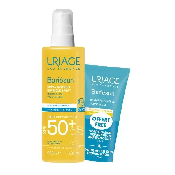 Uriage Promo Bariesun spray spf 50 + Repair Balm