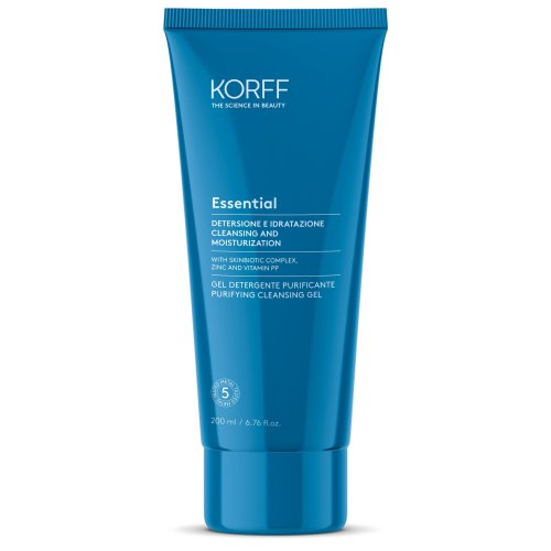 KORFF ESSENTIAL CLEAN &MOIST PURIFYING CLEAN GEL 200ML NEW