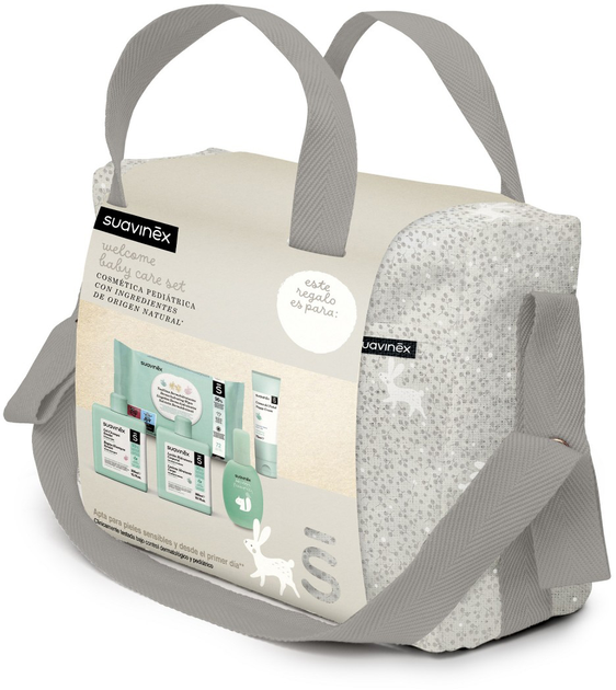 SUAVINEX BABY COSMETIC BAG GREY