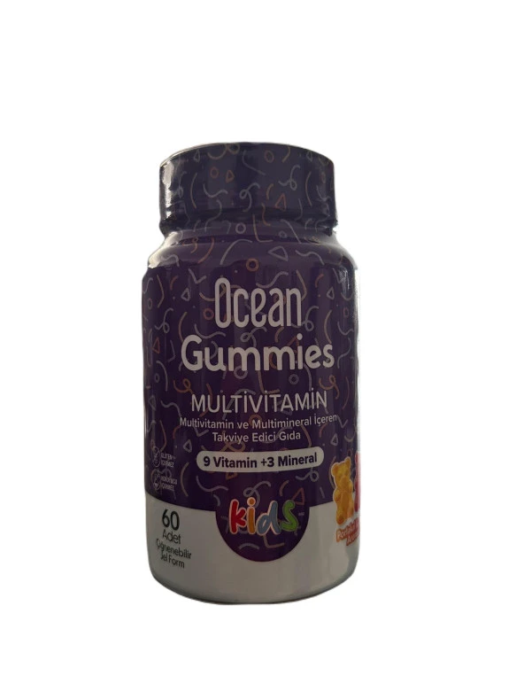 Ozax Ocean Gummies multivitamin kids x60