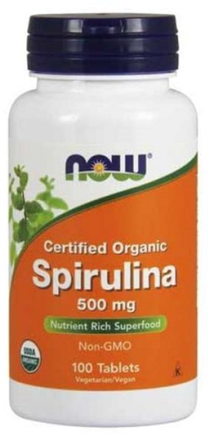 NOW FOODS SPIRULINA 500 mg – 100 tableta
