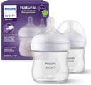 Philips Avent baby bottle 2pcs 125ml natural response 0m+ 