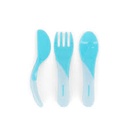 Twistshake Learn Cutlery 6+m Pastel Blue
